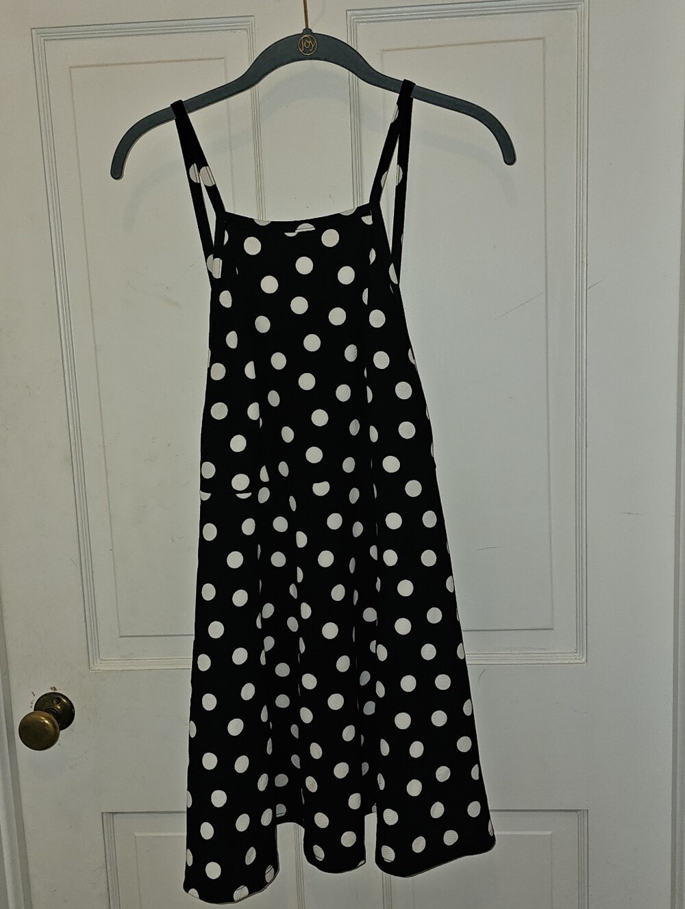 2 Hearts Black Polkadot Dress